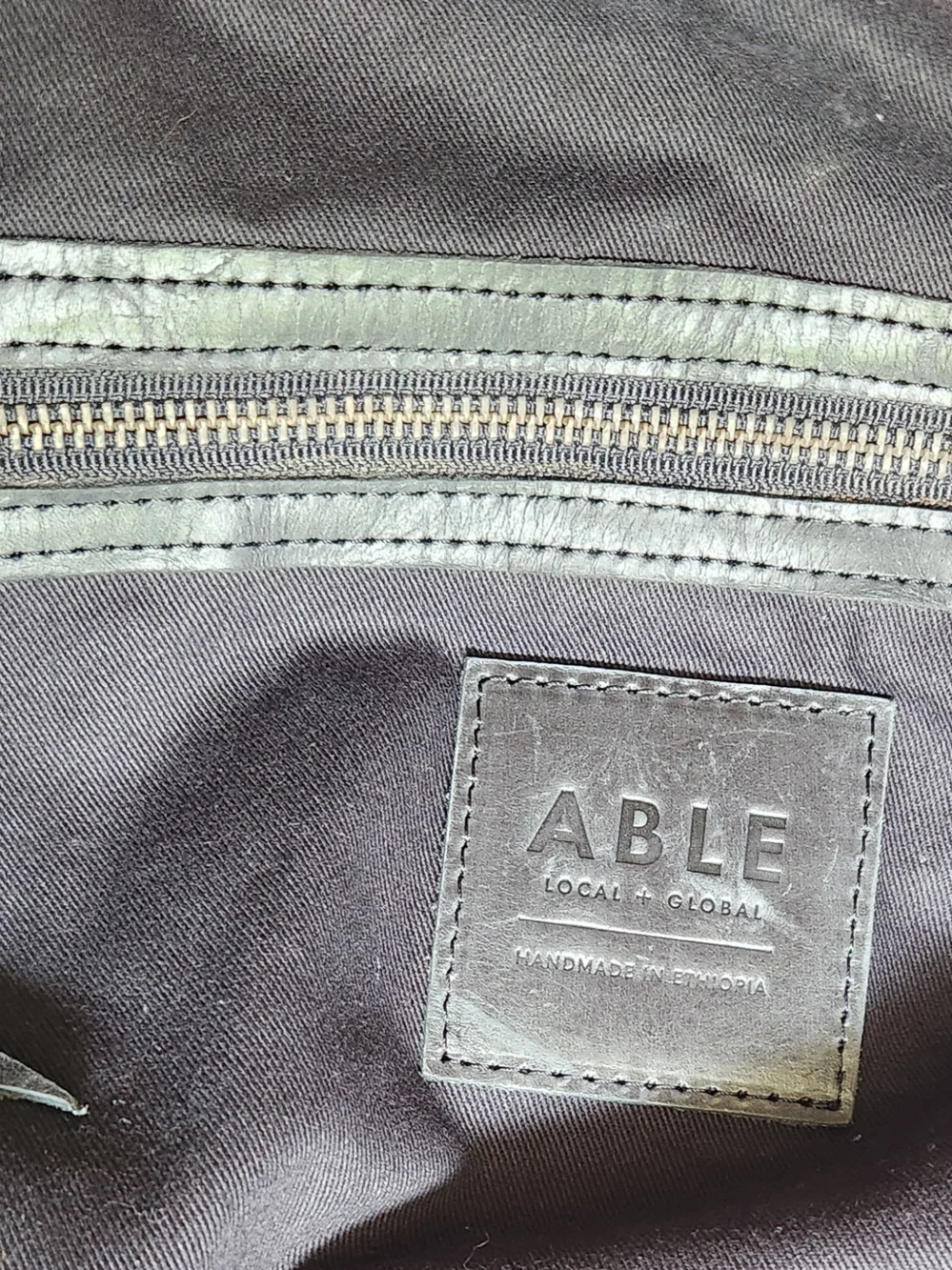 Monogram Black Leather Travel Duffel Bag